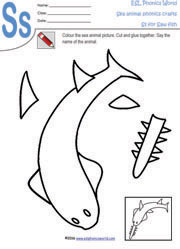 sawfish-sea-animal-craft-worksheet